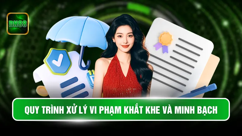 Quy trình xử lý vi phạm khắt khe và minh bạch